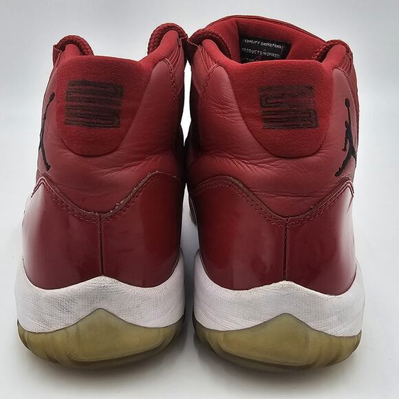 Nike Retro Air Jordan XI 11 Red Win Like 96 Men’s size 10 (378037-623) - Picture 8 of 12